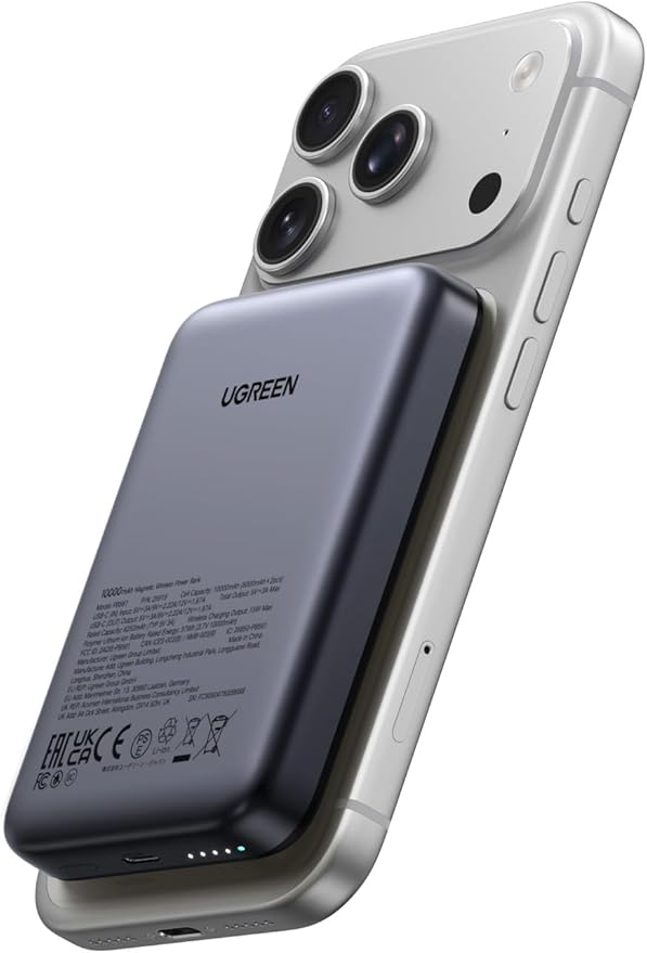 UGREEN 10000mAh Magnetic Wireless Power Bank (PB561)