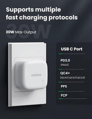 UGREEN 30W PD ชาร์จเร็ว UK